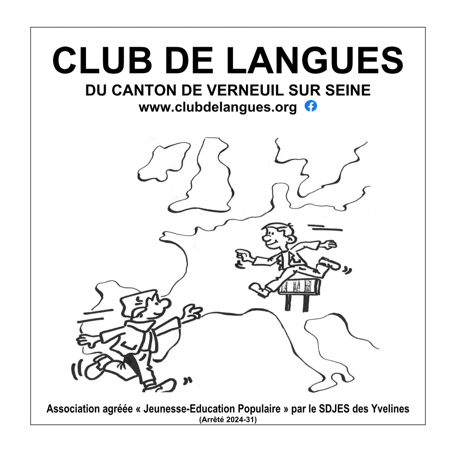 Affiche Club de langues